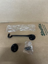 Cabin Hook And Eye Latch Lock Shed Gate Door Stainless Steel Catch Silent Holder