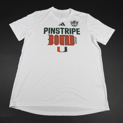 Miami Hurricanes adidas Aeroready Short Sleeve Shirt Men's S