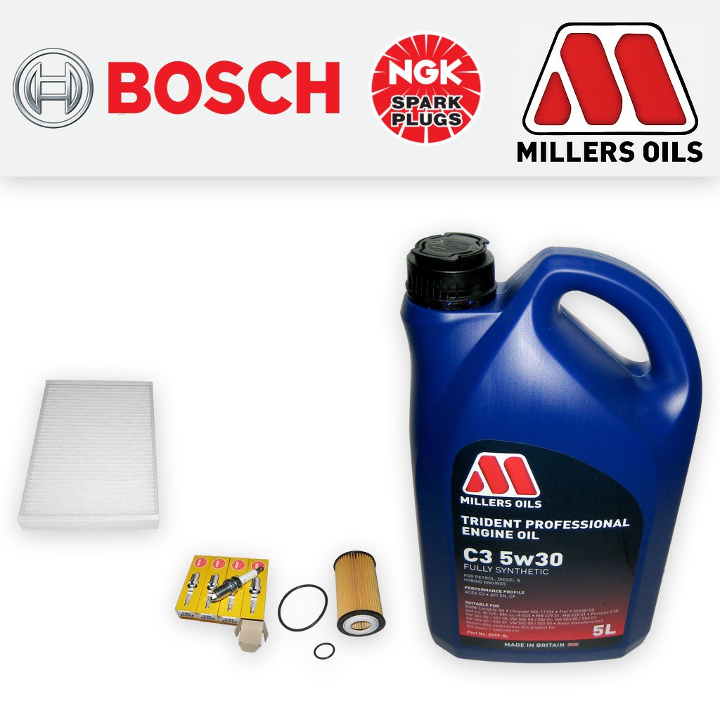 SERVICE KIT for VAUXHALL ASTRA H MK5 1.6 16V Z16XER OIL CABIN FILTERS PLUGS +OIL