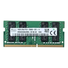 SK hynix 16GB (1x16GB) 2Rx8 PC4 DDR4 SODIMM 2666V RAM (HMA82GS6DJR8N-VK) Memory