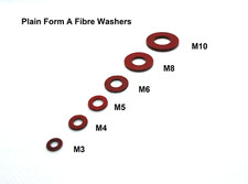 Fibre Washers Form A Plain / Flat M3 M4 M5 M6 M8 M10 M12 Excellent alternative