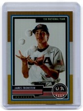 2023 Panini Stars & Stripes BRONZE, SILVER & GO;D James Tronstein USA #39