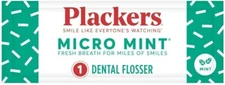 Plackers 500 Count Micro Mint Dental Flossers With Fold Out Pick