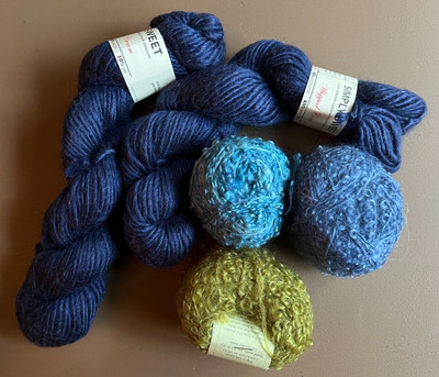 Be Sweet Lot: Boucle' Baby Mohair, Simply Sweet Whipped Cream Discontinued Yarns