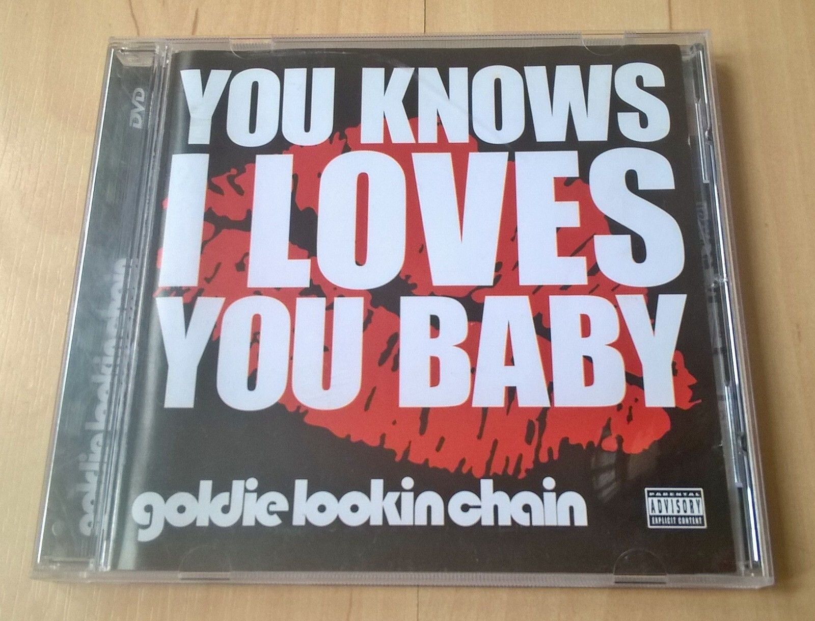 GOLDIE LOOKIN CHAIN - YOU KNOW I LOVES YOU BABY - DVD SINGLE (VERY GOOD+ cond.)