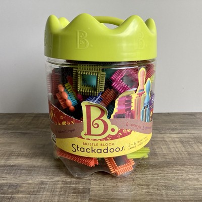Block Stackadoos Stackadoos Ideas Toys Bristle Block Spinaroos