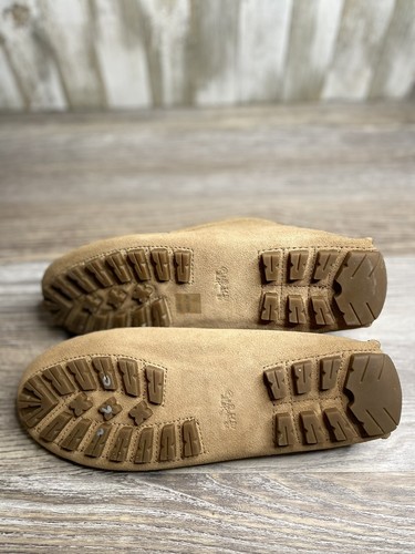 NEW Coach Amber Chestnut Tan Driving Loafers Suede Leather Moccasins 7.5 B $165 - Picture 10 of 16