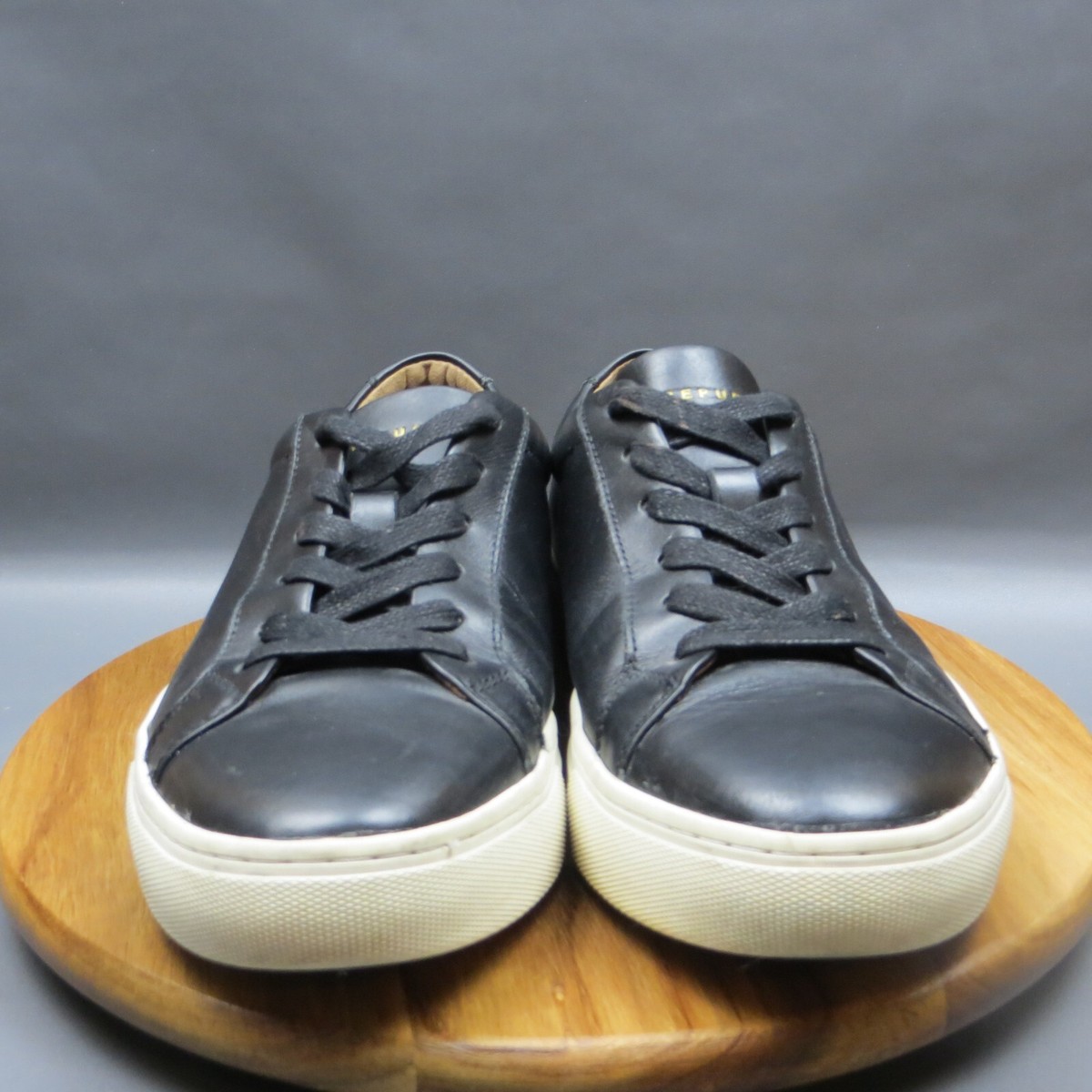 New Republic KURT Black Leather Sneakers Men\'s Size 13 Minimalist Low nr-kurt-trp-wht-1.jpg?crop=  main image 3