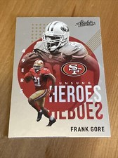 2021 Panini Absolute Unsung Heroes Frank Gore UH18 San Francisco 49ers