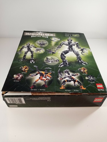 Lego Bionicle Roodaka (8761) Partially Sealed Bags Complete In Box 2004 - Picture 8 of 11