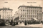 ts 127 - 10 years TRIESTE Piazza Carlo Goldoni - MARKET - FP - not VG