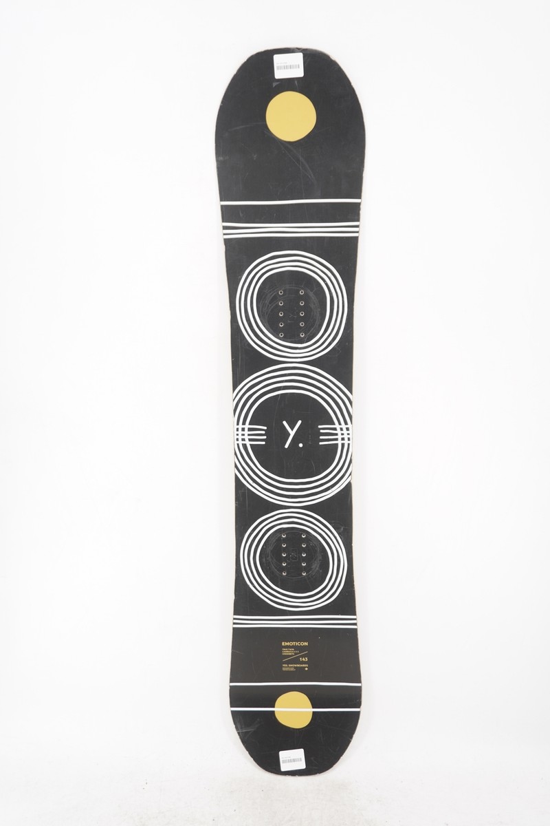 YES. emotion スノーボード 143cm キャンバーボード　中古 Yes Emoticon Snowboard - 143 cm Used | eBay