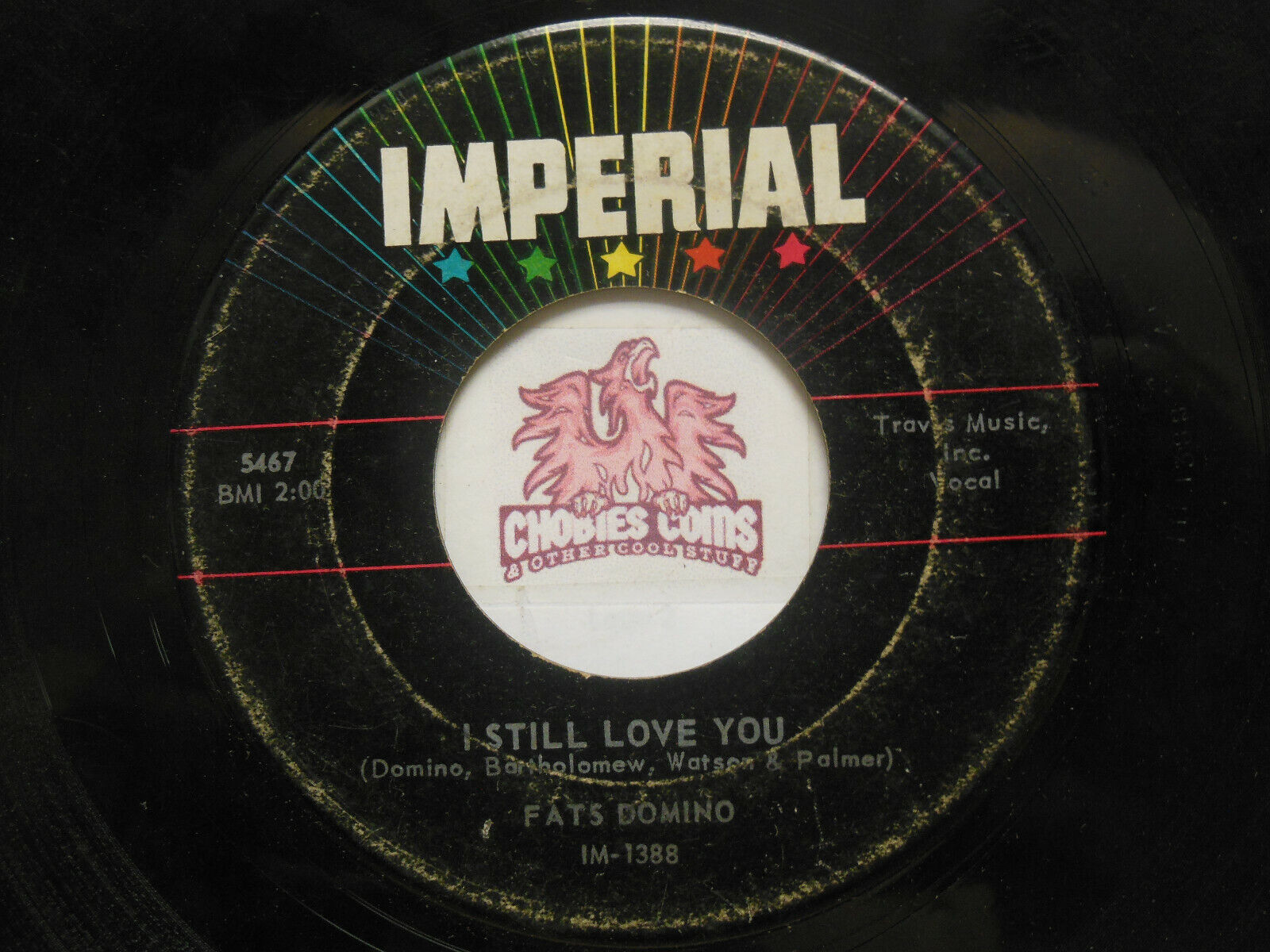 Fats Domino: Wait And See / I Still Love You, 45 RPM G+ (LA) 