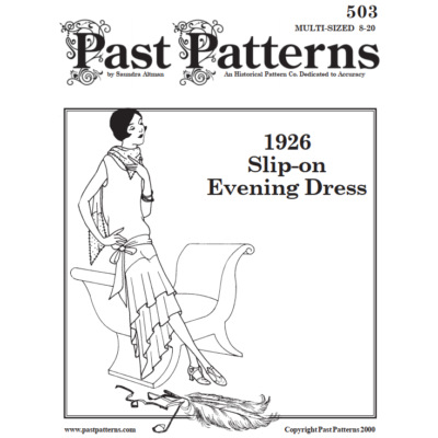 Past Patterns 0503 - 1920s Slip-On Evening Dress Sewing Pattern | 1920s dress | eBay Past Patterns 0503 - 1920s Slip-On Evening Dress Sewing Pattern | 1920s dress | eBay