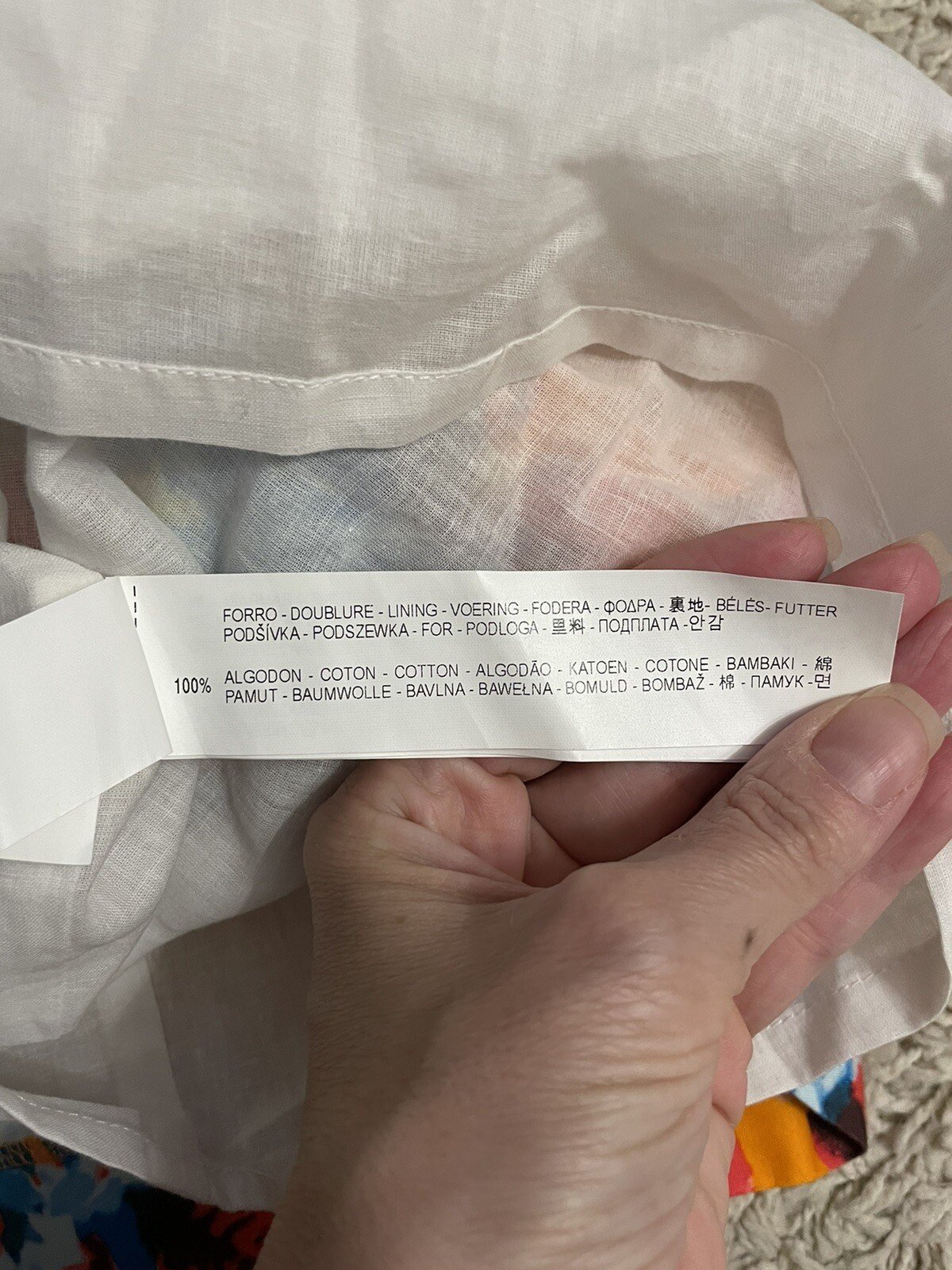 ZARA BASIC orange floral above knee pleated stret… - image 3