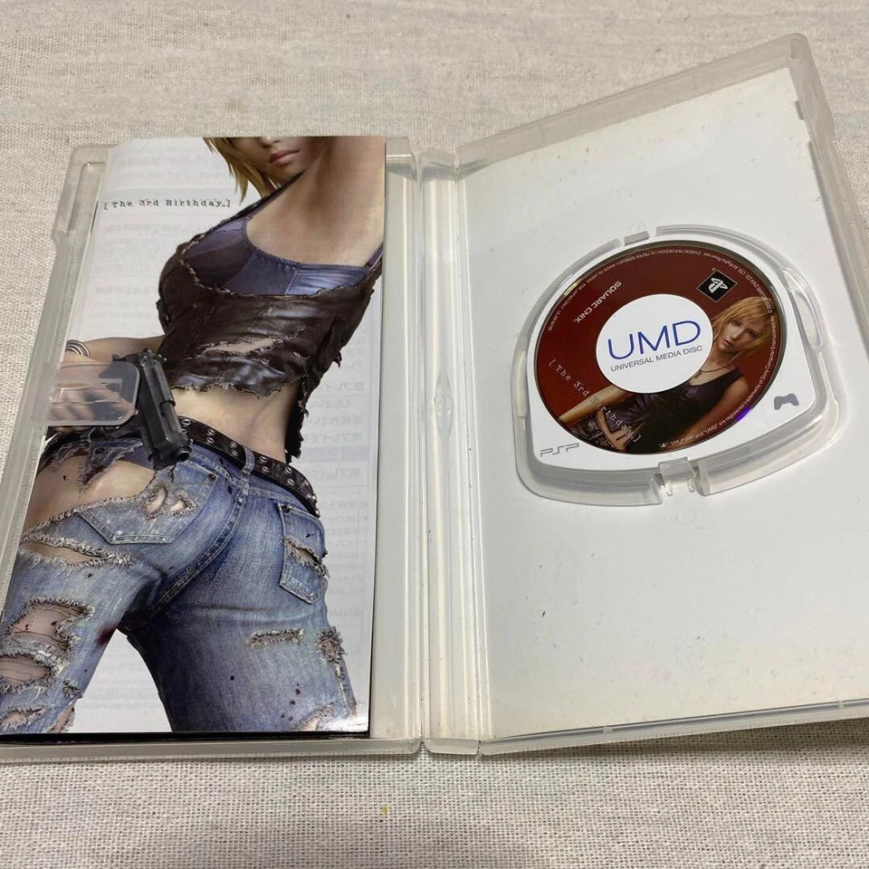 USED The 3rd Birthday PSP Japanese Version - Image 3 of 3