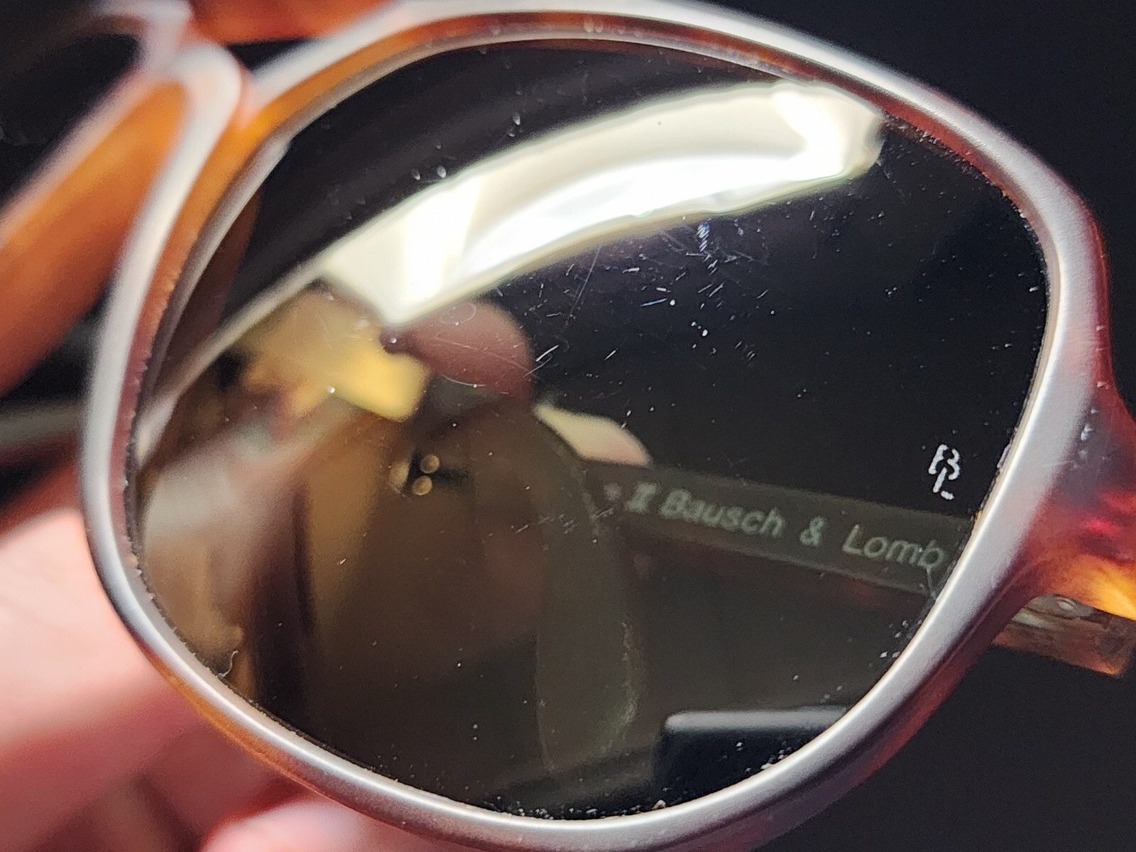 Vintage B&L Ray Ban Bausch & Lomb G15 Gray Timberline II Frame Italy w/Case