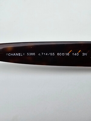 Chanel 5386 C. 714/S5 Tortoise Frame Lens Brown Gradient Sunglasses w/ Case 60mm CHANEL | Accessories | Chanel 5386 C 74s5 Tortoise Frame  main image 4