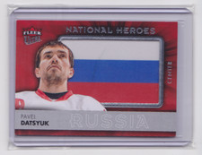 2014-15 FLEER ULTRA NATIONAL HEROES RUSSIA PATCH PAVEL DATSYUK #NH-PD RED WINGS
