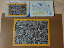 Puzzle 500 Teile, original Ravensburger, Zebrastreifen, No. 141289, vollständig