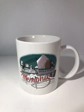 Ceramic BEALE STREET MEMPHIS TENNESSEE Coffee Tea Latte Mug Cup M Ware