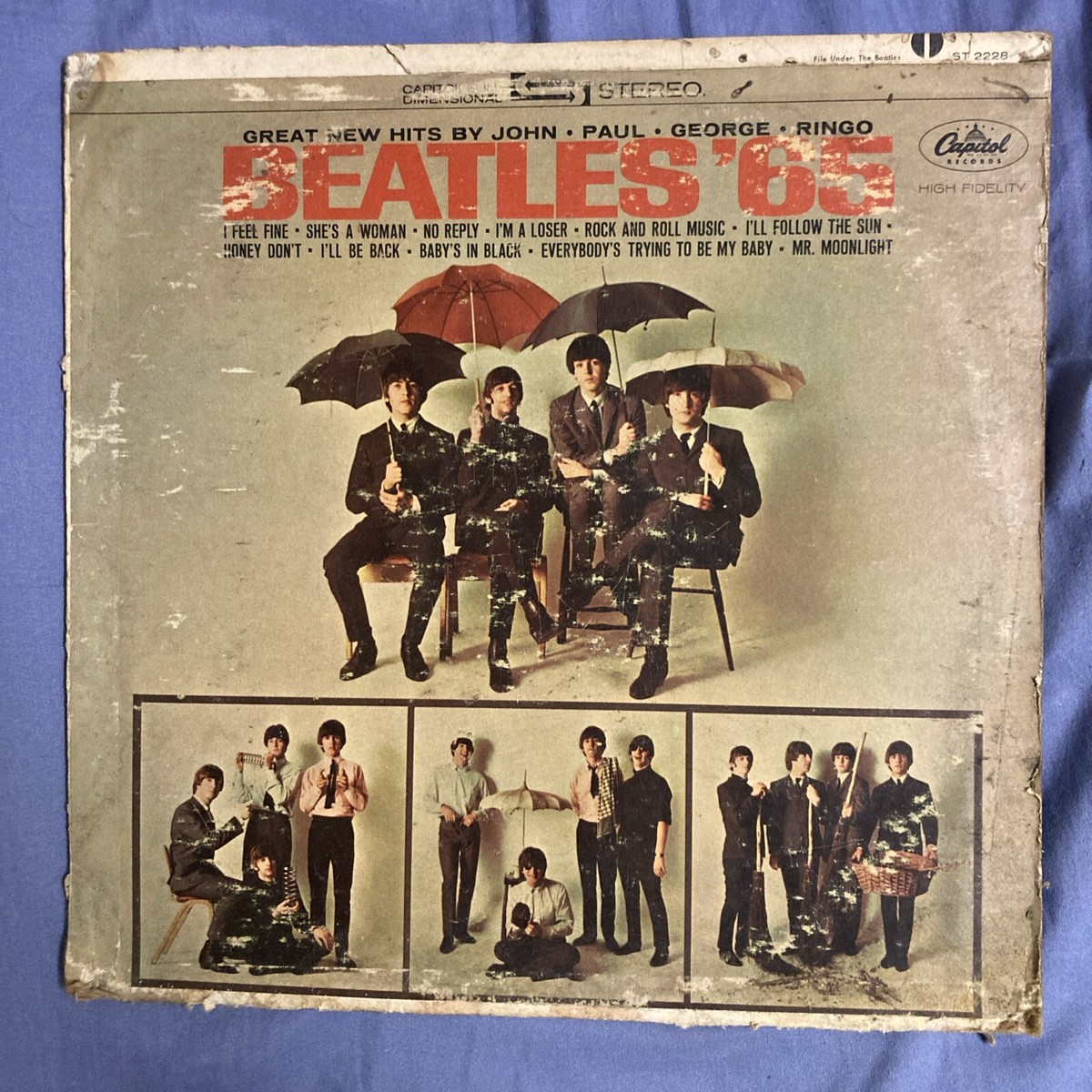 良音‼️US Capitol Rainbow『BEATLES VI 』ビートルズⅥ 良音‼️US Capitol Rainbow『BEATLES VI 』ビートルズⅥ Beatles