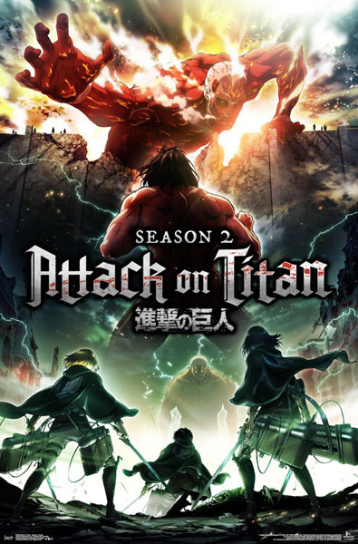 Attack On Titan Season 2 Official Collector's 22x34 Wall POSTER