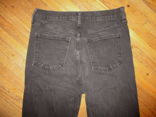 GAP MOM JEAN HIGH RISE JEANS Black Denim Size 28 6 TALL - 28 W x 29 L - Picture 4 of 7