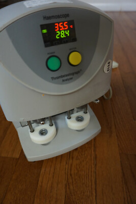 Haemoscope TEG 5000 Thrombelastograph Hemostasis Analyzer w/ power supply