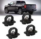 4PC Tie Down Anchor Truck Bed Side Wall Anchors for Pickup GMC Chevy Truck Cargo