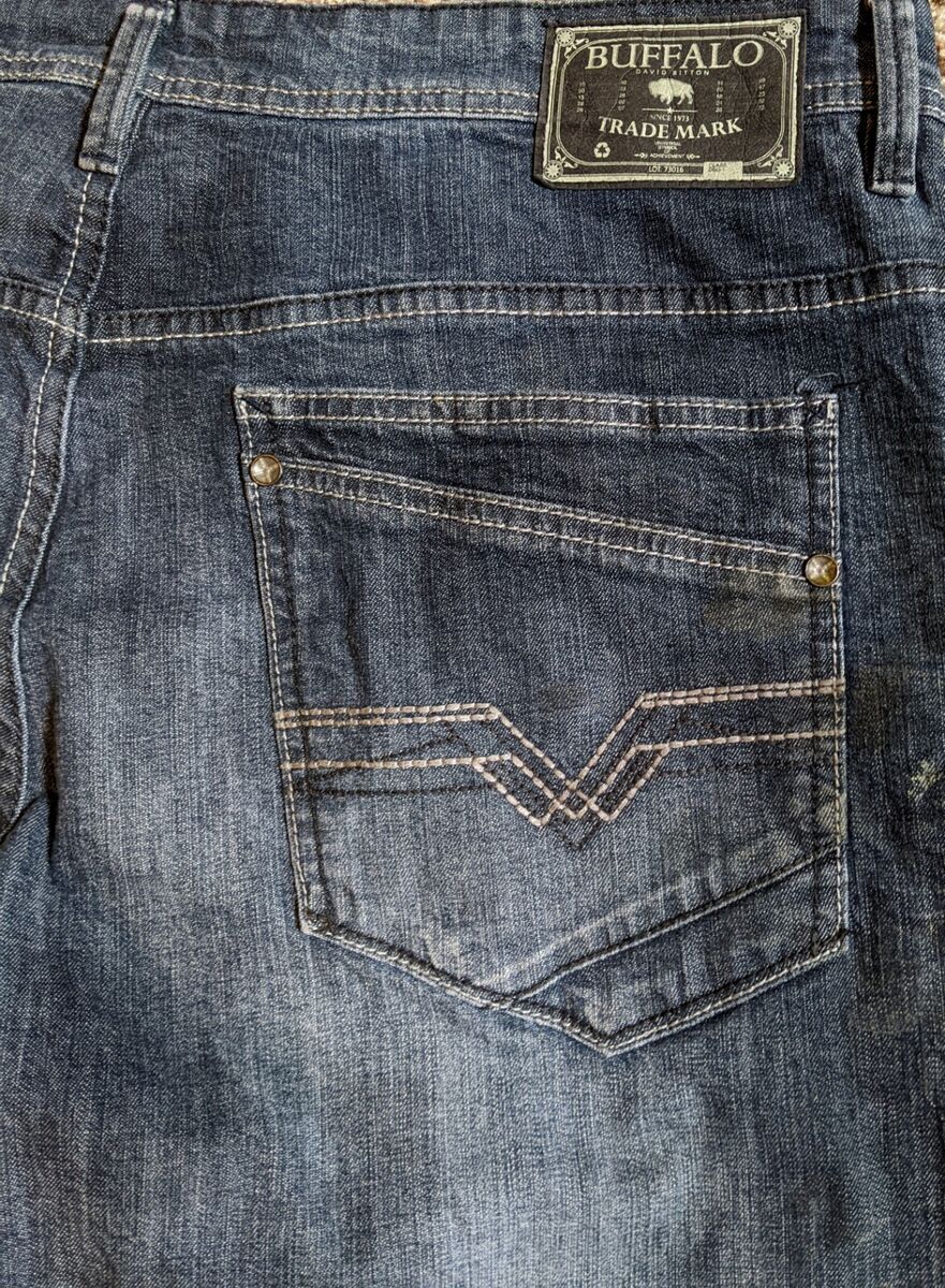 Jeans Buffalo homme 36x32 Evan Slim