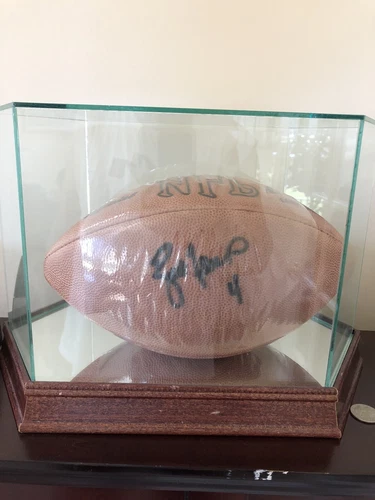 BRETT FAVRE STEINER AUTOGRAPHED NFL FOOTBALL w L.O.A. 100% GUARANTEED
