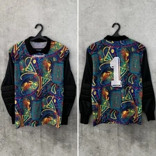 UHLSPORT 1996 1997 TEMPLATE GOALKEEPER FOOTBALL SHIRT #1 GK JERSEY SIZE M