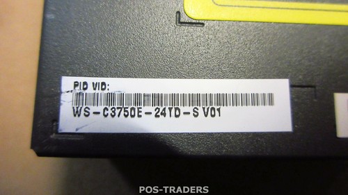 CISCO WS-C3750E-24TD-S V01 - 24-Port Gigabit L3 Switch Stackable EXCL PSU, FANS - Afbeelding 3 van 3