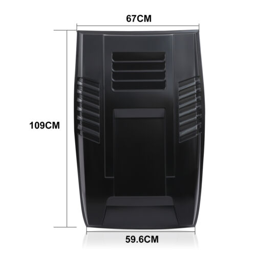 Tapa capó ventilación Nissan Navara NP300 2014-2020 negro mate - Imagen 10 de 10