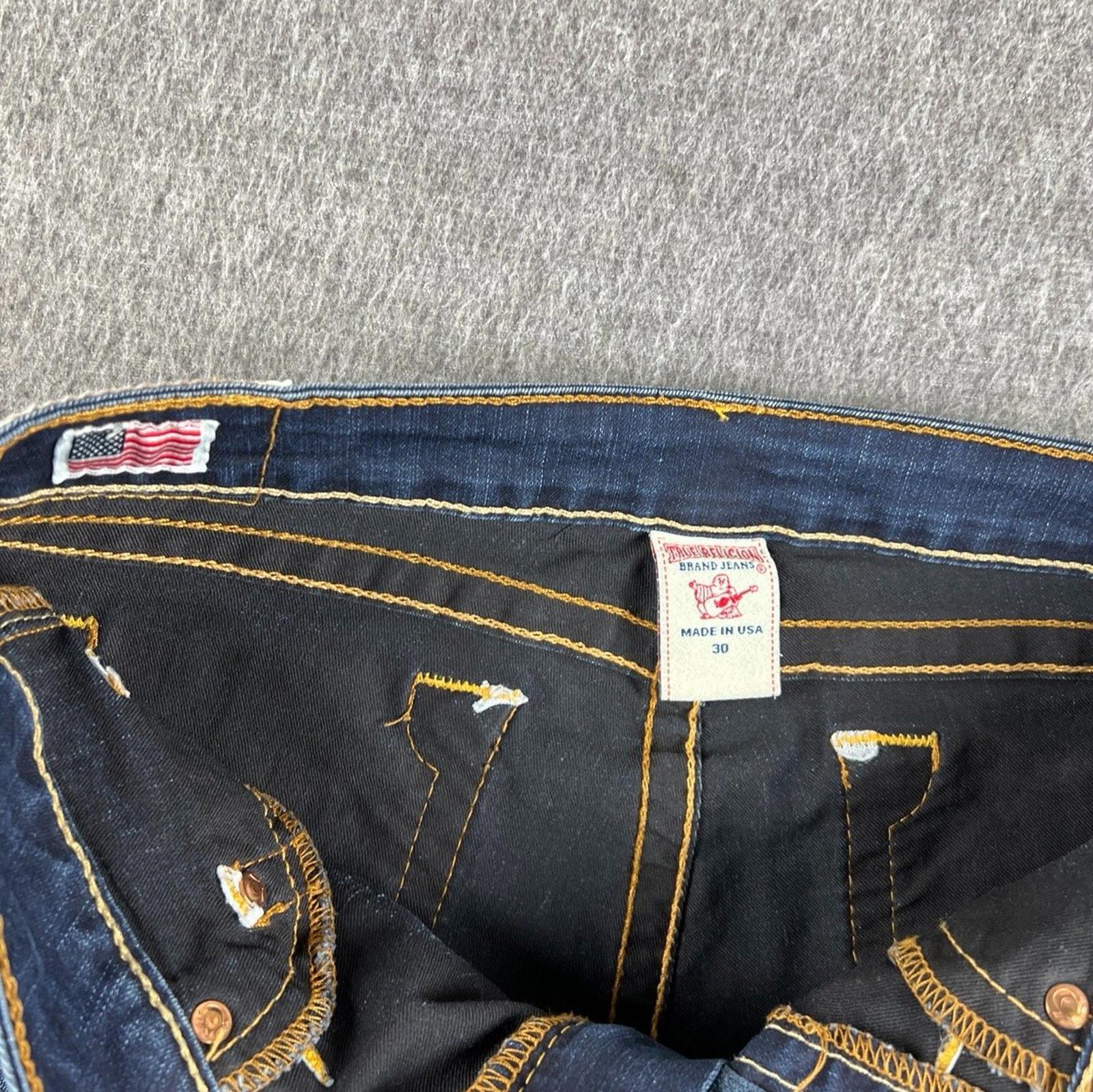 True Religion Stella Low Rise Women's Size 30 Dark Wash Skinny Jeans  thumbnail 6