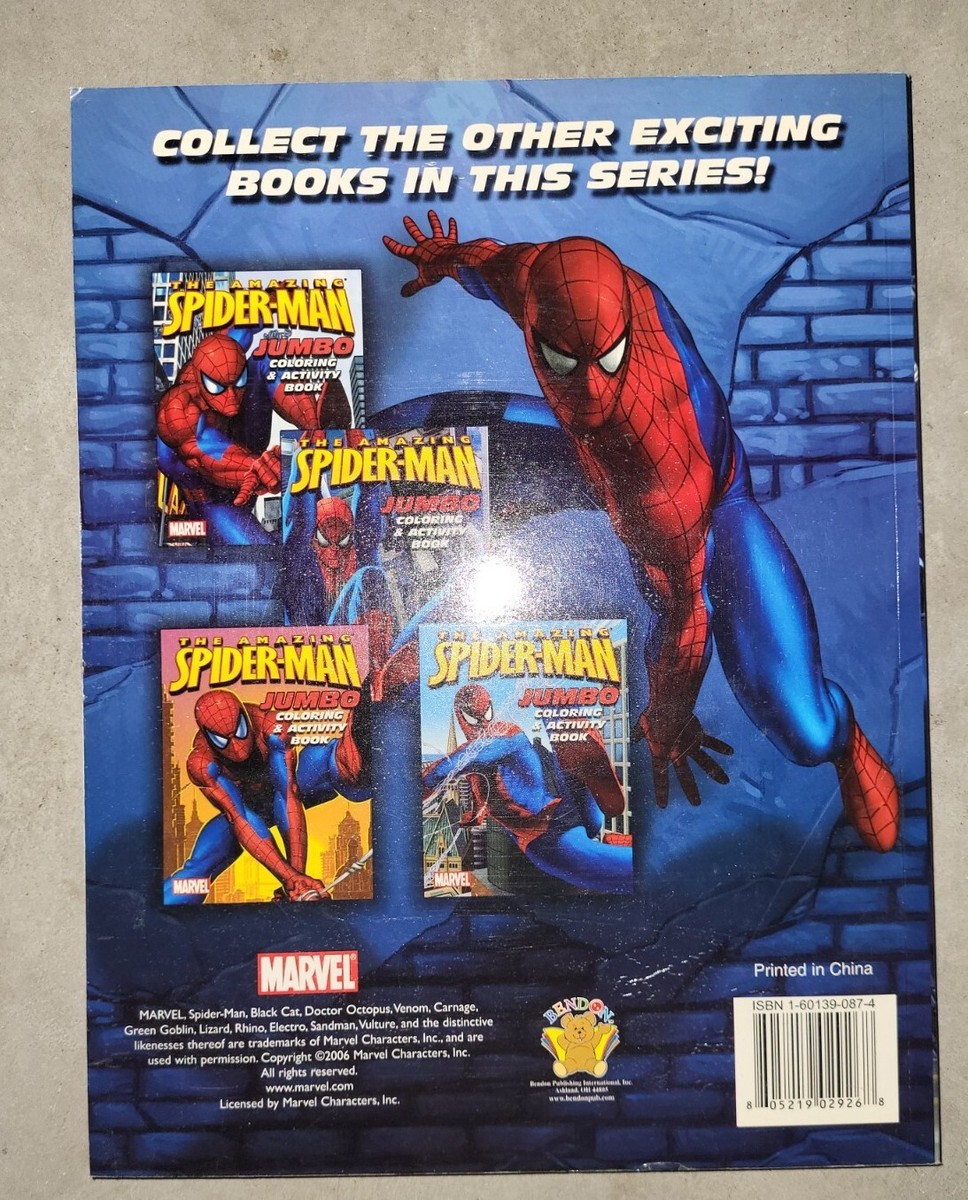 The Amazing Spider-Man Giant Sticker Activity Book Over 700 2006