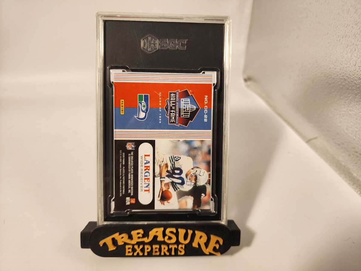 2020 Panini Plates & Patches - Canton Cloth Steve Largent #CC-22