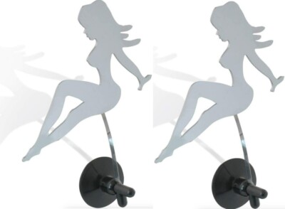 Grand General 93330 Chrome Plastic Waving Lady (2/SET) | China