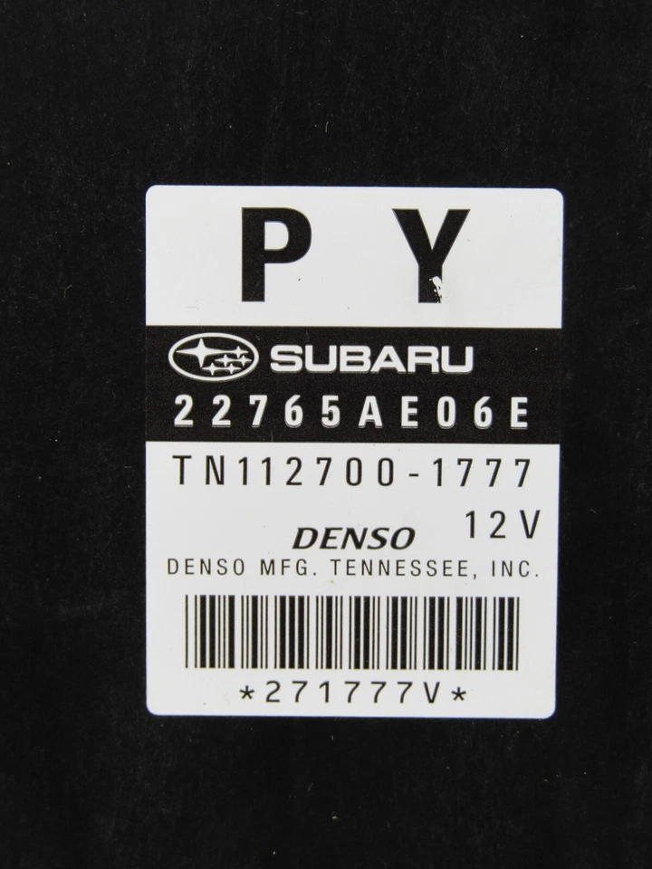 Módulo de control del motor CVT 2,5 L 2013-2014 Subaru Outback or Legacy 22765AE06E OEM Foto 2 de 4