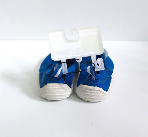 Speedo Kinder atmungsaktive Mesh Slipper Wasserschuhe Gr. S (5-6) blau Neu mit Etikett - Bild 4 von 5