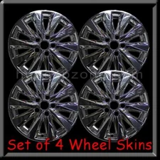 Toyota Camry Wheel Skins Chrome Hubcaps 17" Wheel Covers 2019-2020 Set of 4 