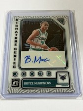 2023-24 Donruss Optic Signature Series Bryce McGowens Auto #SS-MCG Cornhuskers
