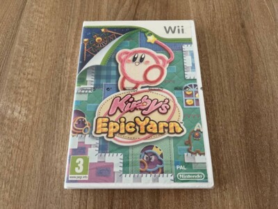 KIRBY'S EPIC YARN PAL UKV SEALED NINTENDO Wii