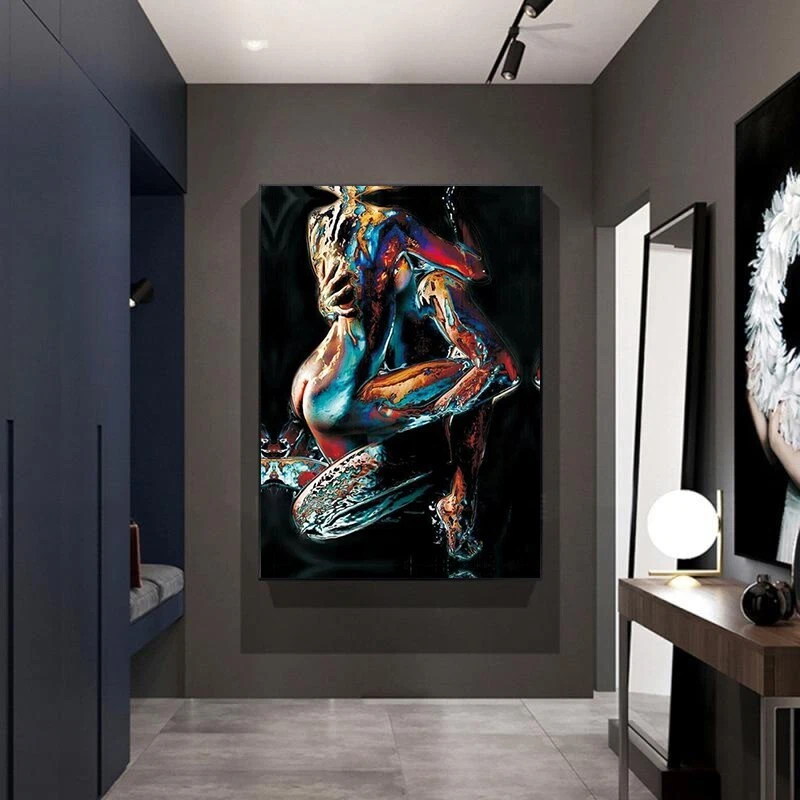 Abstract Canvas Paintings Modern Graffiti Lover Sexy Women & Men Canvas Wall Art Abstract Canvas Paintings Modern Graffiti Lover Sexy Women & Men Canvas Wall Art