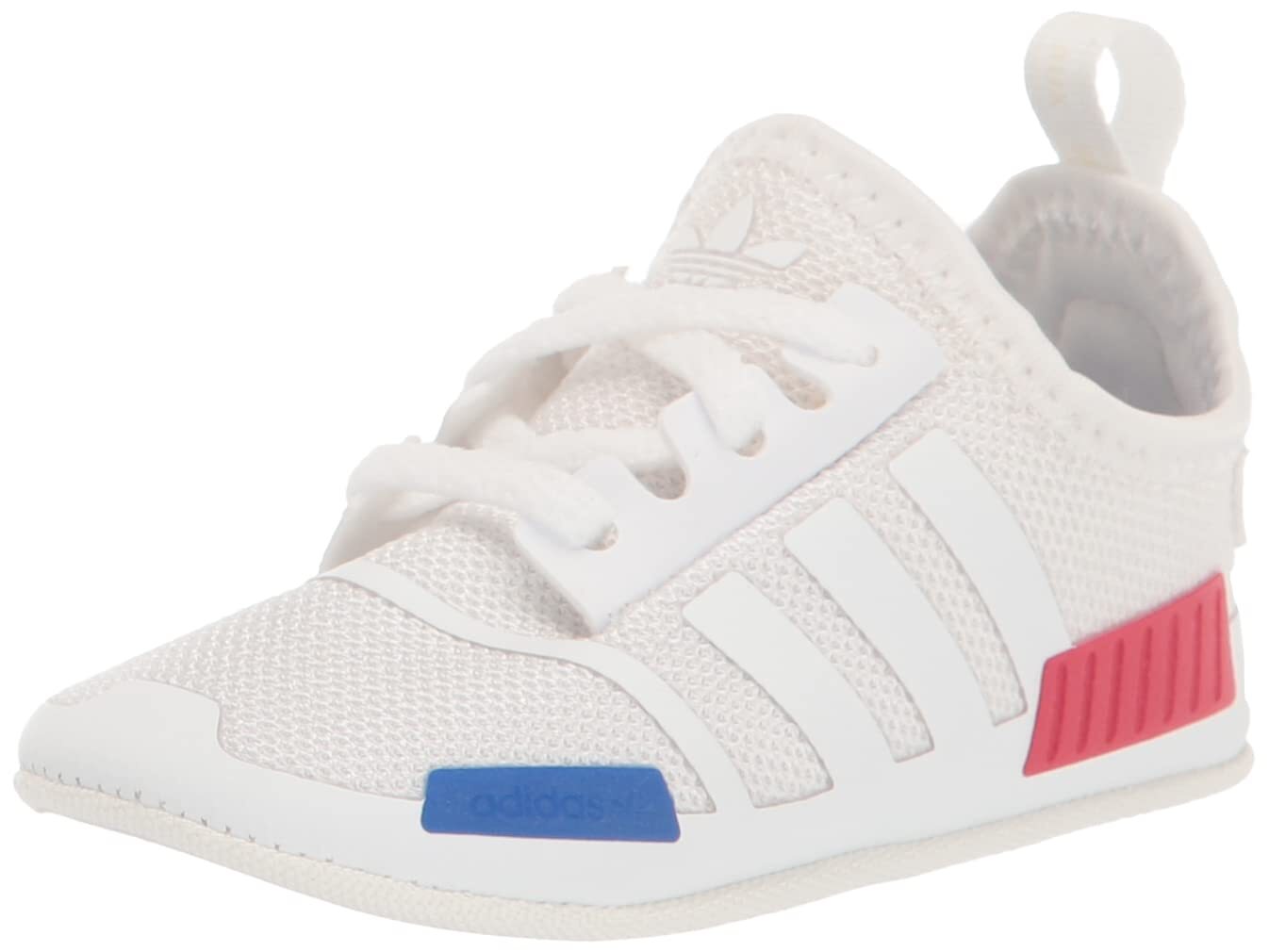 PONY Adidas Originals Baby NMD Culla Sneaker Bianco Taglia 3 US Unisex Neonato