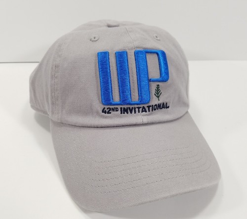 WP 42nd Invitational Oklahoma Baseball Cap Hat Men's Adjustable Strapback Gray