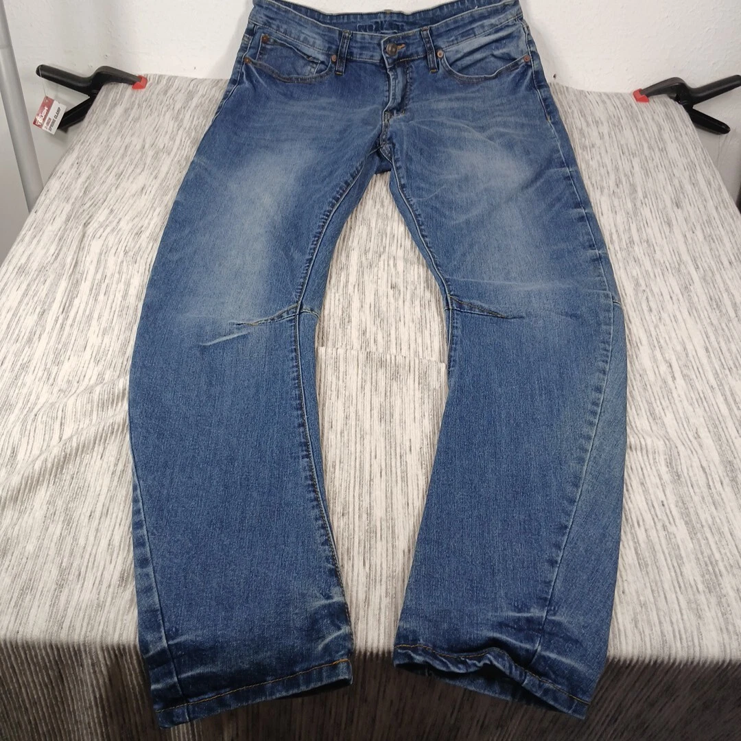 Jean homme Rue21 34x30 skinny arc suprême flex bleu délavé denim stretch 