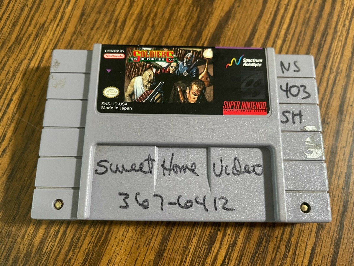 Soldiers of Fortune (Super Nintendo Entertainment System, SNES