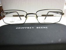 GEOFFREY BEENE EYEGLASS FRAMES Style PHOENIX BRN 53-17-140 W/ Case
